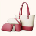 Women's Leather Plain Shoulder Bag