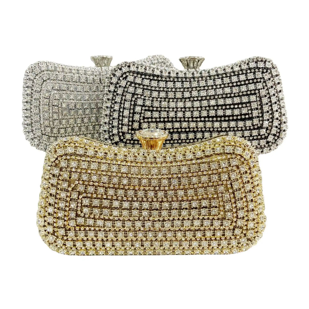 Diamond Encrusted Handbag for Pakistani Women Wedding Party
