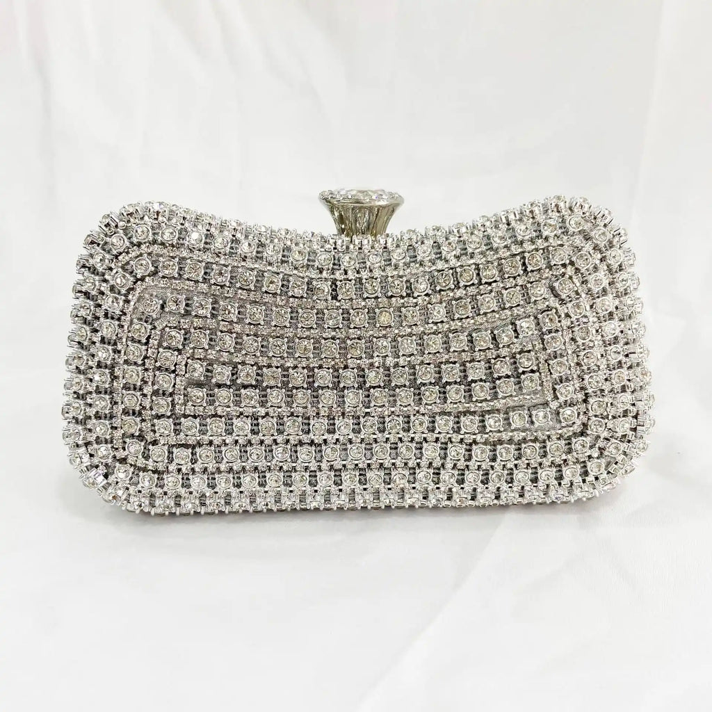 Diamond Encrusted Handbag for Pakistani Women Wedding Party